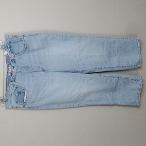 Levi's Ribcage Straight Light Wash Jeans Size 18W